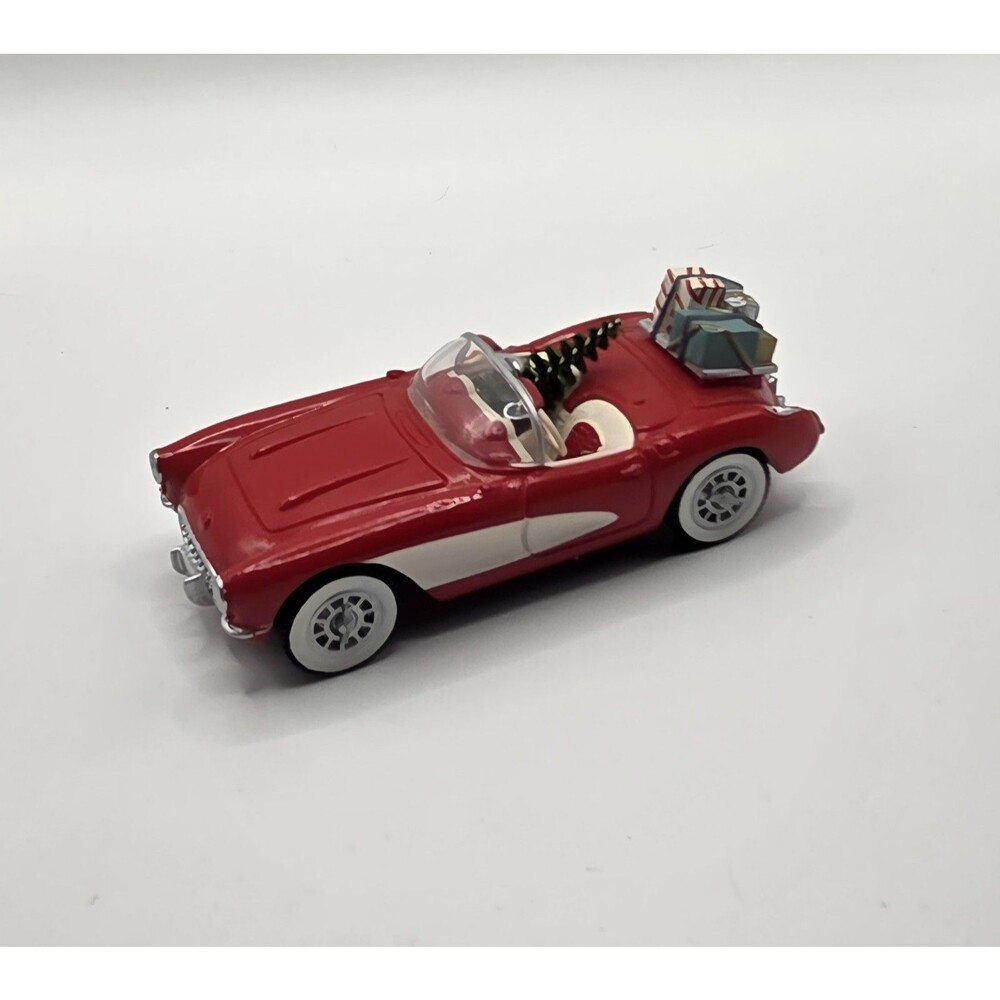 VTG 1957 Chevrolet Corvette Hallmark Keepsake Ornament Open Box 1991 Christmas